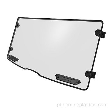 Painel de pára-brisa personalizado painel de policarbonato transparente